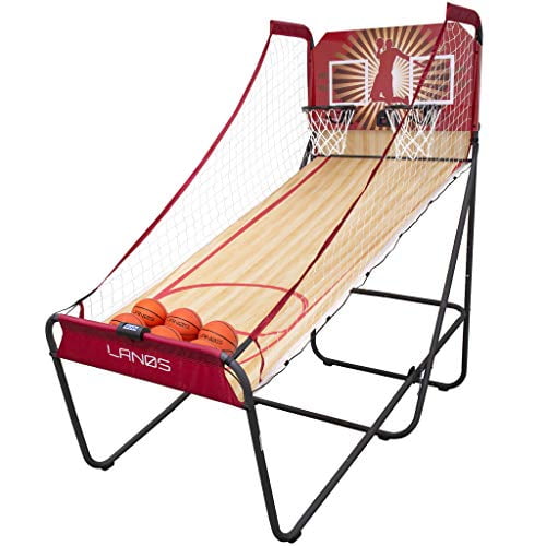 Lanos Basketball Arcade Game, Double Electronic Hoop Shot, 2 Player or ...