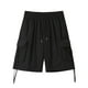 thumbnail image 3 of Puntoco Pantalones Cortos Con Estampado Hawaiano Para Hombre, Pantalones Cortos Con Bolsillo Y Cordón, Color Xl, 3 of 7
