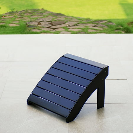 Mainstay Adirondack Ottoman, Black