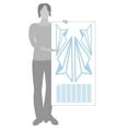 thumbnail image 3 of Flying Paper Airplane Kids Modern Wall Art Decal, 3 of 4