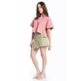 thumbnail image 2 of Short falda asimetrico/ Juvenil, 6974 (Verde militar) verde G, 2 of 3