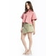 thumbnail image 2 of Short falda asimetrico/ Juvenil, 6974 (Verde militar) verde XCH, 2 of 3