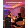 thumbnail image 3 of Lepro S1 AI LED Strip Lights, 65.6ft Smart RGB Light Strip with IC, Rainbow Effects, Color DIY, Personalized AI Lighting Designer, Wi-Fi & Bluetooth, 3 of 9