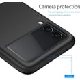 thumbnail image 4 of case for Samsung Z Flip 4 Case, Galaxy Z Flip 4 Case, Ultra-Thin Folding Screen Phone Case for Z Flip 4, Full Protection Cover Have Strong Impact Resistance for Samsung Galaxy Z Flip 4 5G, Cool Black, 4 of 8