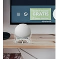 thumbnail image 4 of Geekria Acrylic Clear Case Compatible with 2019 All-New Echo Dot (3rd Gen) Smart Speaker with Clock, Ceiling Wall Mount Speaker Stand Stable Guard Holder (Clear Round), 4 of 8