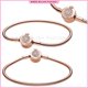 thumbnail image 4 of Charms Fit Pandora Moments Crown O Snake Chain Bracelet Gold Rose Gold S925 Pulsera de plata esterlina Joyería de bricolaje Joya Pulsera Mujeres Día de las madres verano, 4 of 4