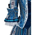 thumbnail image 5 of Women's Elegant Christine Daae Blue Evening Gown  - Vintage-Inspired Formal Dress with Bow, 5 of 7