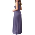 thumbnail image 2 of Vestido largo suelto sin mangas de verano para mujer Vestido largo casual con bolsillos Xemadio FSHY034-232, 2 of 2