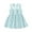 Light Blue, variant on Zwiiyzr 2024 6M-6Y Toddler Kids Baby Girls Cute Sleeveless Sundress Doll Collar Flower Print Vest Dress Princess Dress Pink