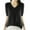 Black, variant on mihongmao Womens Tops Plus Size Women's Knitted Sweater Base Shirt Short Sleeved V-Neck Fashionable Top