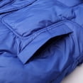 thumbnail image 5 of Lixiuxyad Puffer Jacket New Down Padded Jacket Women's Winter Padded Jacket Bright Pocket Padded Jacket Blue, 5 of 6