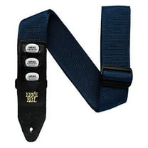 Ernie Ball P04236 Polypro Pick Holder Guitar Strap, Navy