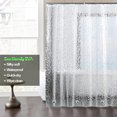 thumbnail image 2 of Plastic Shower Liner - Premium PEVA Shower Curtain Liner with Rustproof Grommets and 3 Weighted Magnets, Waterproof Shower Curtains for Bathroom (Cobblestone, 72"*72"), 2 of 6