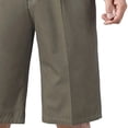 thumbnail image 4 of XuJwPNcy Golf Shorts Men Lightweight Cotton Dress Shorts Zipper Business Casual Work Bermuda Shorts with Pockets Fashion Outfit, 4 of 4