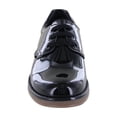 thumbnail image 3 of Zapato Escolar Coqueta para niña en charol negro Matias con agujetas, 3 of 4