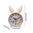 thumbnail image 3 of Ohufall Small Digital Alarm Clock Basic Bedside Desk Clock Alarm Clocks For Bedrooms Student Dormitory Use, 3 of 4