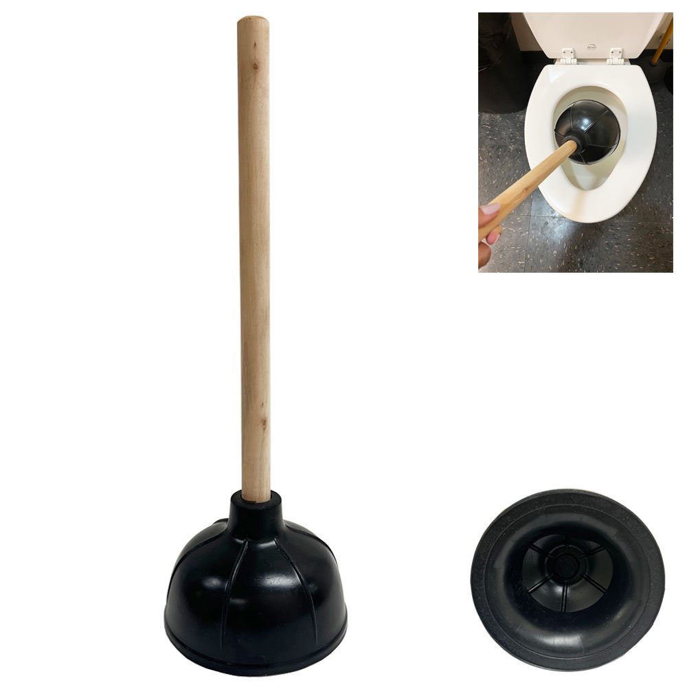 toilet bowl plunger