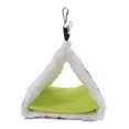 thumbnail image 2 of Hamaca cálida de invierno para pájaros y mascotas, hamaca colgante gruesa para nido triangular de loro para pájaros, 2 of 12