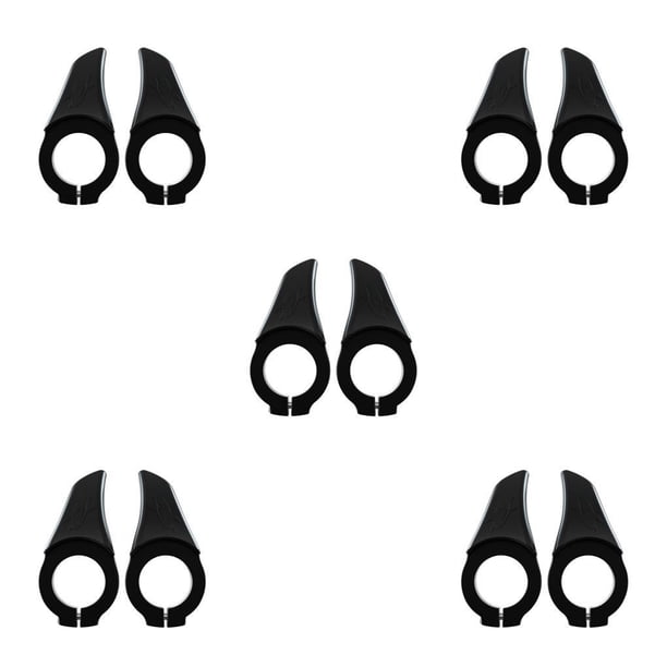1 par de extremos de manillar de plástico para bicicleta Soidarity accesorios ergonómicos para vástago interior de montaña MTB