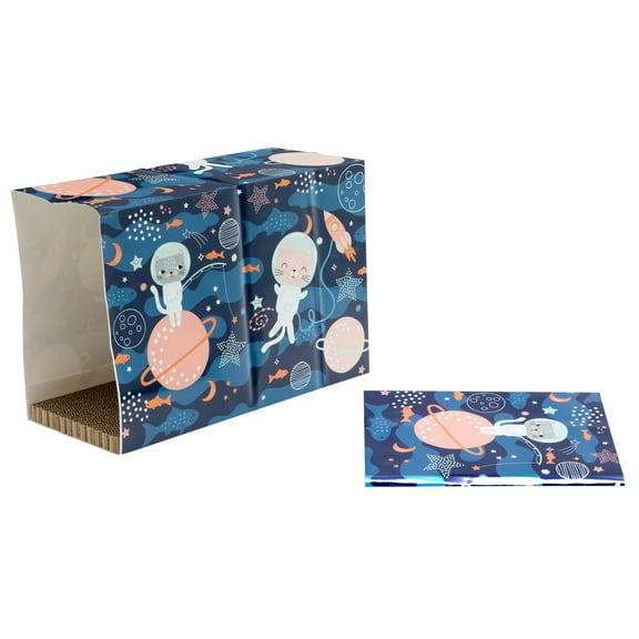 Kitty City Paper Bag Scratchers for Cats, Galatic Paper Bag 2-Pack