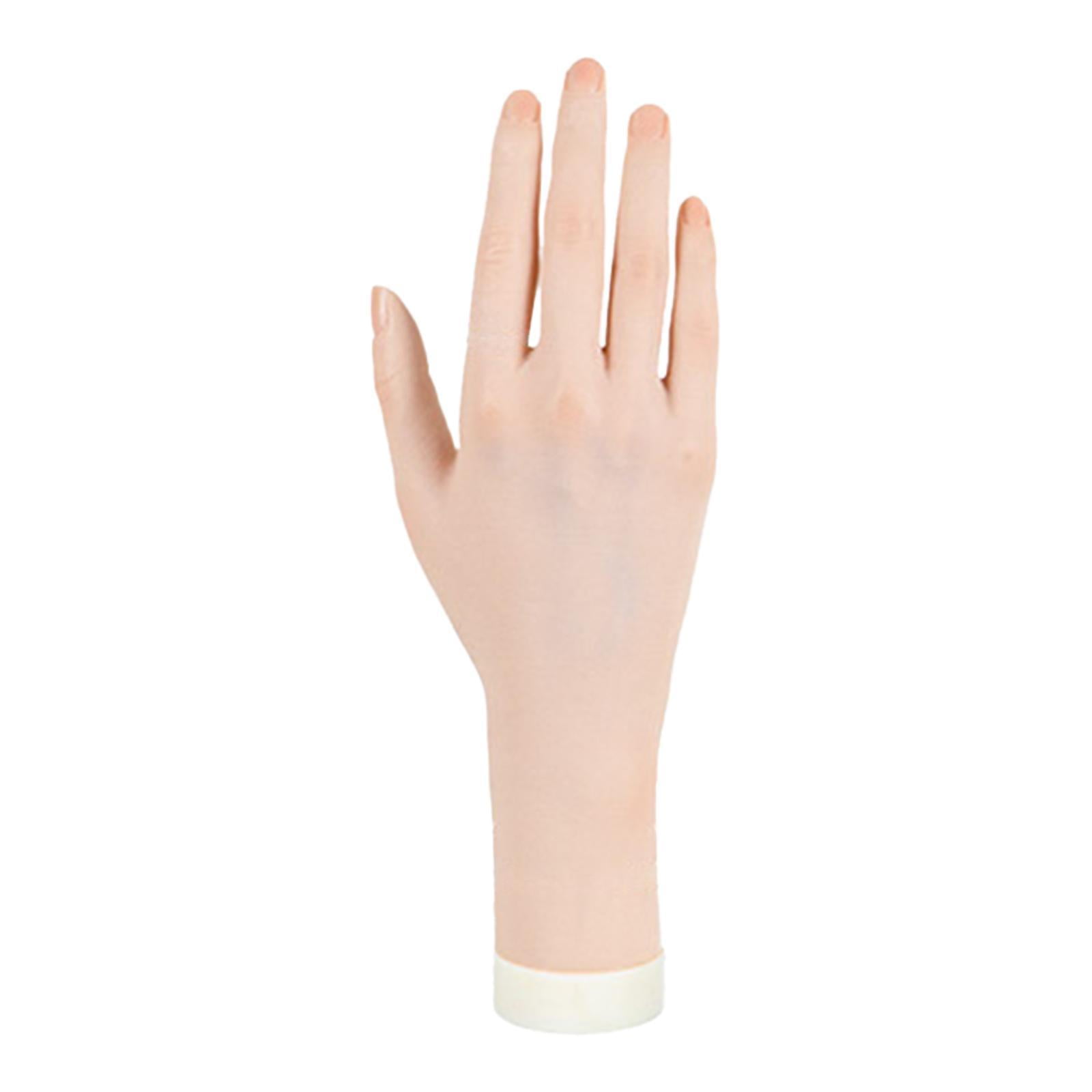 Bothyi Practice Mannequin Hand for Rings Photo Props Acrylic Nails Practice Training right hand