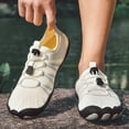 thumbnail image 2 of Rokment Womens Mens Water Shoes Barefoot Quick Drying Lightweight Swim Socks for Surfing Swimming Beach Sports Kayaking Diving Non Slip Wide Toe Athletic Outdoor Hiking Sneakers White Size 6, 2 of 6