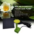 thumbnail image 3 of Amdohai Solar Powered Fountain with 9 Nozzles Watering Pond Pump Pool, 3 of 7