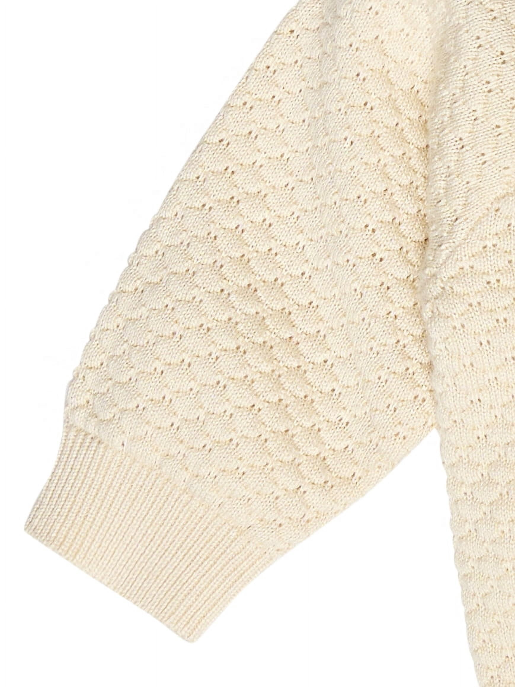 Modern Moments by Gerber Baby Girl Sweater Knit Cardigan, Sizes 0/3 Months - 24 Months