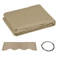 thumbnail image 1 of Outsunny 13' x 8' Retractable Awning Fabric Replacement Beige, 1 of 9