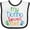 White and Black, variant on Inktastic Nonno Loves Me Boys or Girls Baby Bib