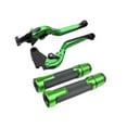thumbnail image 1 of Juego de palancas de embrague y freno telescópicas de aleación de aluminio para motocicleta CB650R Verde, 1 of 9