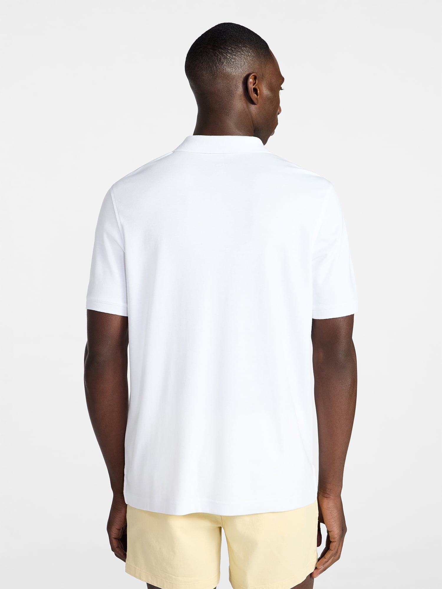 George Men's and Men's Big & Tall Short Sleeve Interlock Polo Shirt, Sizes S-5XL, LT-3XLT