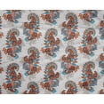 thumbnail image 5 of oneOone Polyester Lycra Brown Fabric Paisleys Craft Projects Decor Fabric Printed By The Yard 56 Inch Wide, 5 of 5
