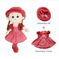 thumbnail image 4 of Apmemiss Clearance Soft Baby Doll for Girls - My First Baby Doll Birthday Gifts for Girls Plush Rag Dolls Hair Dress Toy for Toddlers Kids Infants 14" Suitable for Children, Babies Sleep Hug Partners, 4 of 6
