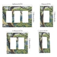 thumbnail image 2 of Yayeee Rocker Switch Wall Plate 1-Gang 4.6"x2.9" Home Decorative Outlet Cover, Pine Tree, 2 of 6