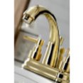 thumbnail image 4 of Kingston Brass KS8612EL 4 in. Centerset Bathroom Faucet, Polished Brass, 4 of 5