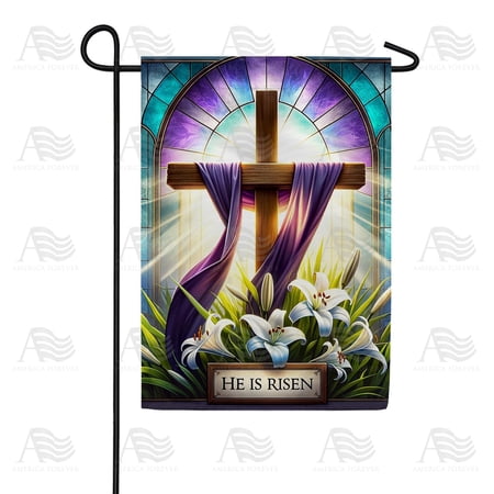 Dawn of Hope Serene Scenic Inspiring Sunrise Outdoor Accent Art, 12x18 POLE NOT INCLUDED
