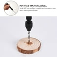 thumbnail image 3 of ELAYARD 1Set Pin Vise Manual Drill Tool with Compact Drill Bits for Wood Plastic and Model Work, 3 of 7