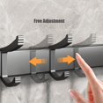 thumbnail image 2 of CHUANK 2-Pack Coat Rack Wall Mounted 锛孒eavy Duty Aluminum锛? Double Hook Metal Coat Hook锛孧odern White Coat Hook Rails Wall Hook Rack for Entryway锛孠itchen锛孊athroom锛孋lo, 2 of 5