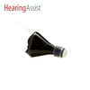 HearingAssist HA-1800 Black In-the-Ear Completely-in-Canal (CIC), Hearing Aid, Black