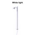 thumbnail image 4 of Bewildely Modelos de lámpara, luces de ferrocarril, usable, ligero, DIY, juguete, lámparas de patio, decoración, accesorios de construcción, paisaje Artesanía A gris (luz blanca) Bewildely HA075998-01, 4 of 6
