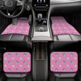 thumbnail image 6 of Sikiie French Bulldog Car Foot Mat Set of 4 Pieces Basics Universal Fit Rubber Carpet Floor Mats For Car SUV Van & Truck, 26.8"L x 17.3"W (Front), 13"L x 17.3"W(Rear), 6 of 6