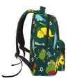 thumbnail image 3 of Fotbe Sport Monster Pattern Casual Backpack for School, Travel, and Outdoor Activities - Durable, Lightweight, and Comfortable, 3 of 5