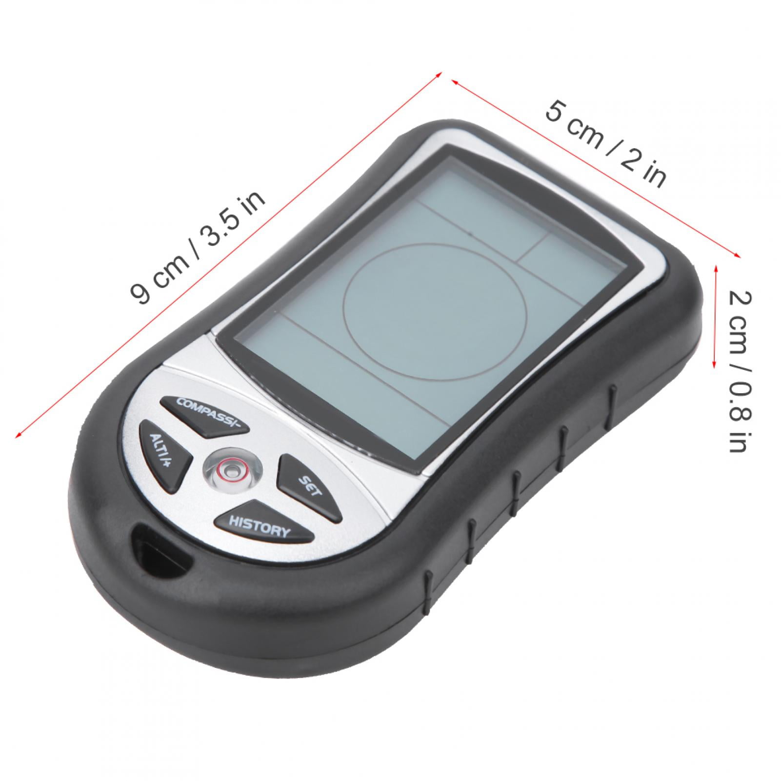 8-in-1 Altimeter Thermometer Electronic Navigation GPS Compass Barometer 