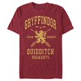 thumbnail image 1 of Men s Gryffindor Quidditch SeekerT-Shirt, Cardinal, Large, 1 of 2