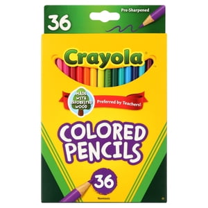Colored Pencils Set, 36 Count