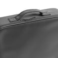 thumbnail image 4 of PU Leather Professional Hair Stylist Tool Bag, Large Capacity Barber Case for Scissors, Combs & Clippers, Cosmetician Organizer Tote with Handle, 4 of 6
