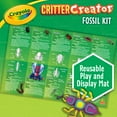thumbnail image 5 of Crayola Metallic Clay Art Kit with Paints, Science Gifts for Kids, Fossil Molds, Bug Toys, Craft Set, Ages 7+, 5 of 10