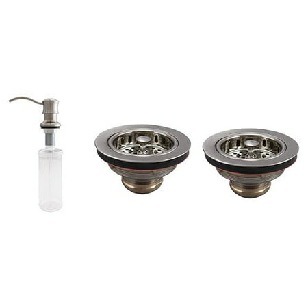 Keeney Manufacturing Company Basics 3 Piece Kitchen Sink Accessory (Best Price Stainless Steel Sinks)