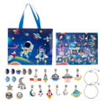 thumbnail image 1 of ECPECAD Astronaut Theme Diy Colorful Crystal Cartoon Children'S Bracelet 24-Hour Countdown Calendar Box Gift, 1 of 5